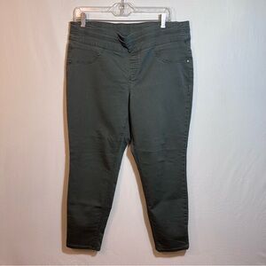 Style & Co. Size 14-Women’s Stretch Pull-On Ankle Pants - Olive Green